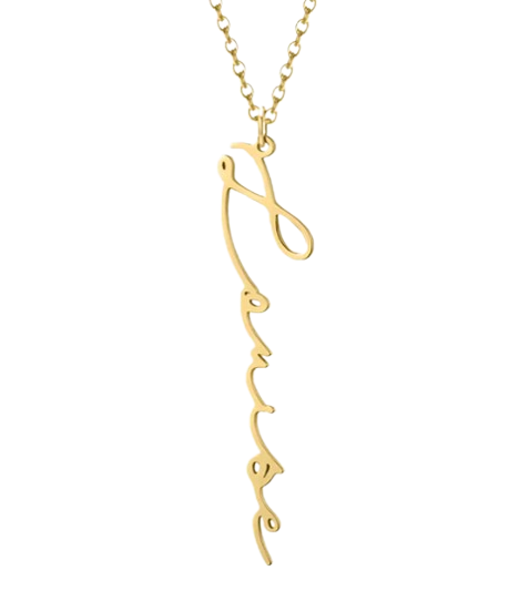 Collier Prénom Vertical
