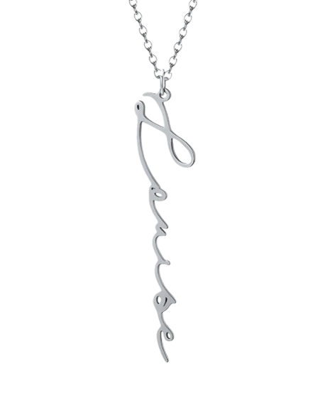 Collier Prénom Vertical