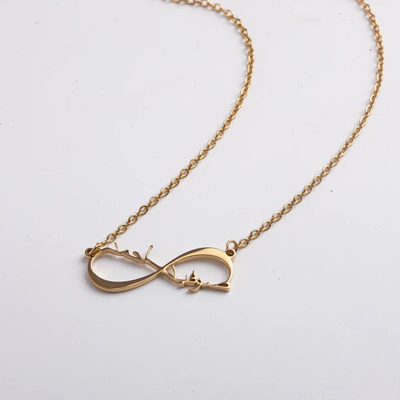 Collier Infinité (jusqu’à 5 prénoms)